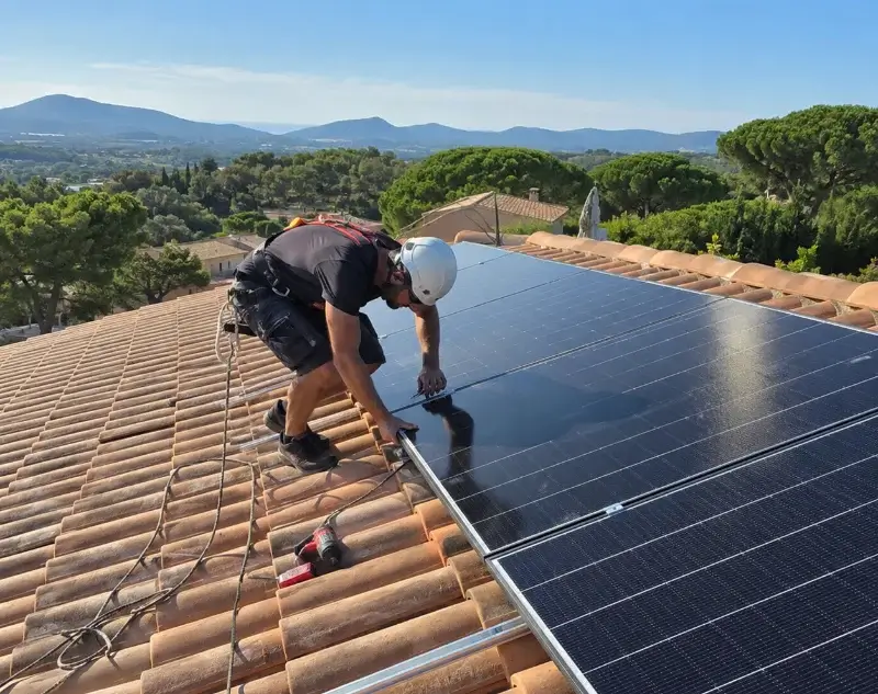 Installateur panneaux solaires Meillonnas — pose photovoltaïque sur toiture